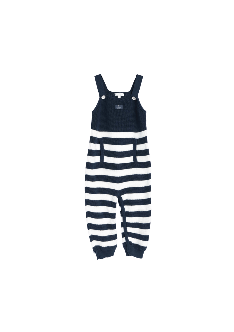 STRIPPED SLEEVELESS JUMPER 12/18M