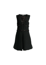 EMBELLISHMENTS MINI DRESS 36
