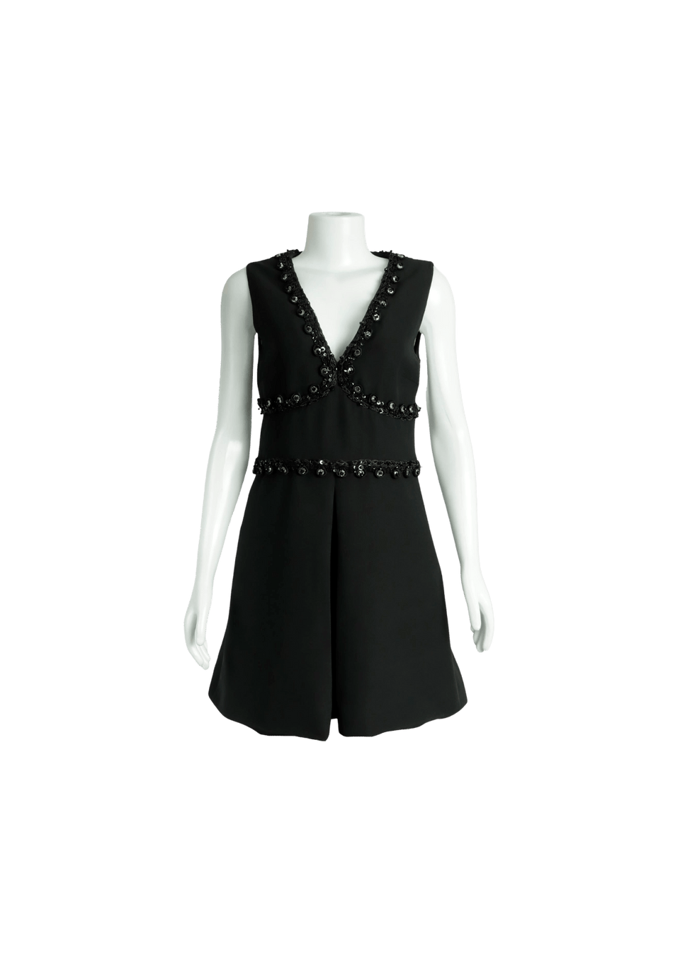 EMBELLISHMENTS MINI DRESS 36