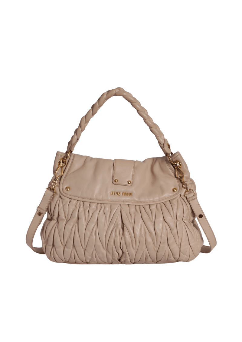 MATELASSE COFFER HOBO