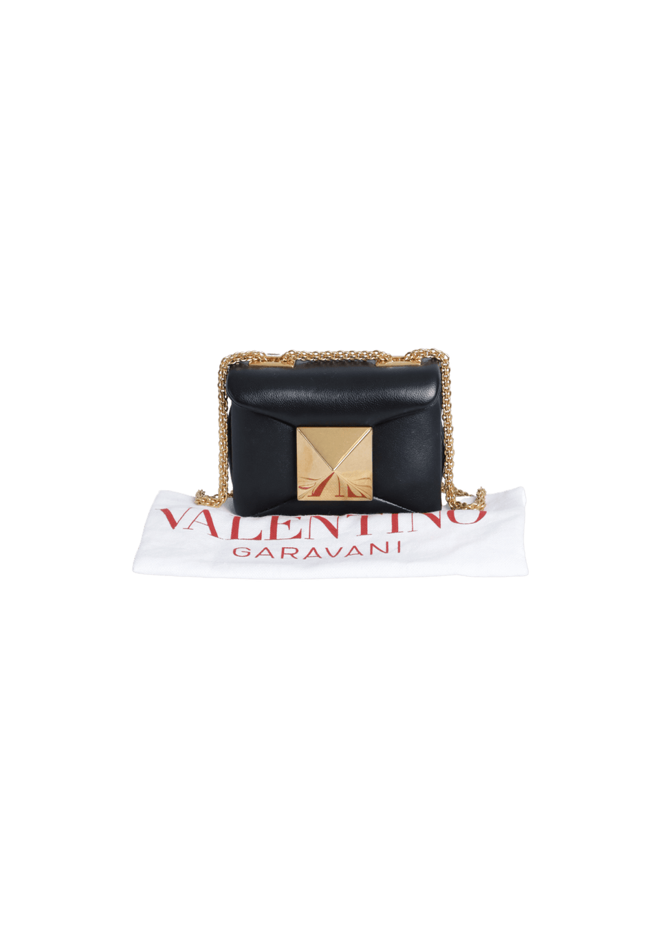 BOLSA VALENTINO MICRO ONE STUD BAG PRETO ORIGINAL – Gringa