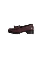 LEATHER LOAFERS 37