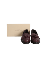 LEATHER LOAFERS 37