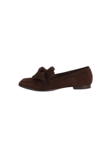 SUEDE LOAFERS 35.5