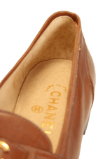 VINTAGE CC LOGO LOAFERS 36