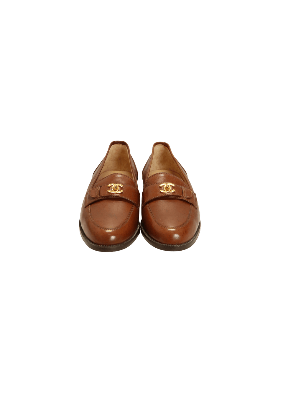 VINTAGE CC LOGO LOAFERS 36