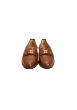 VINTAGE CC LOGO LOAFERS 36