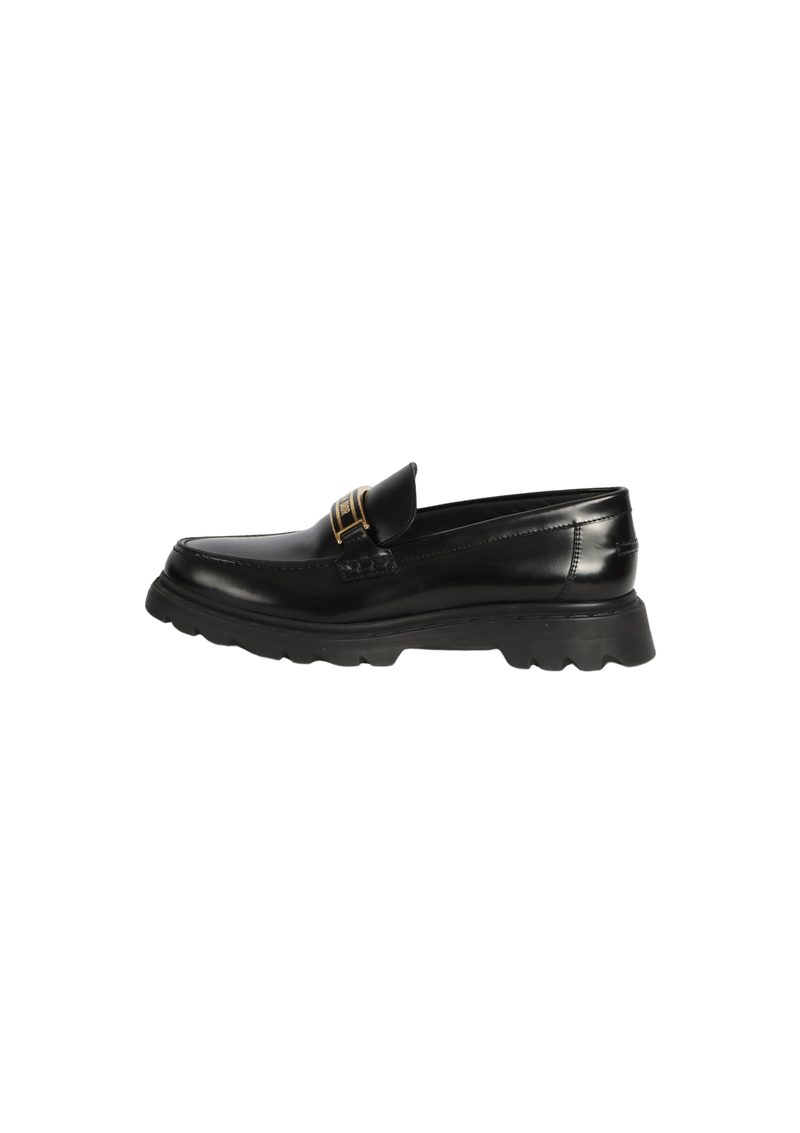 LEATHER BOY LOAFERS 37.5