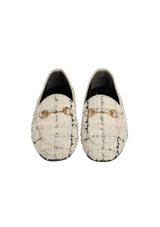 JORDAAN TWEED LOAFERS 37.5