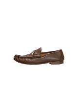 LEATHER LOAFERS 41.5