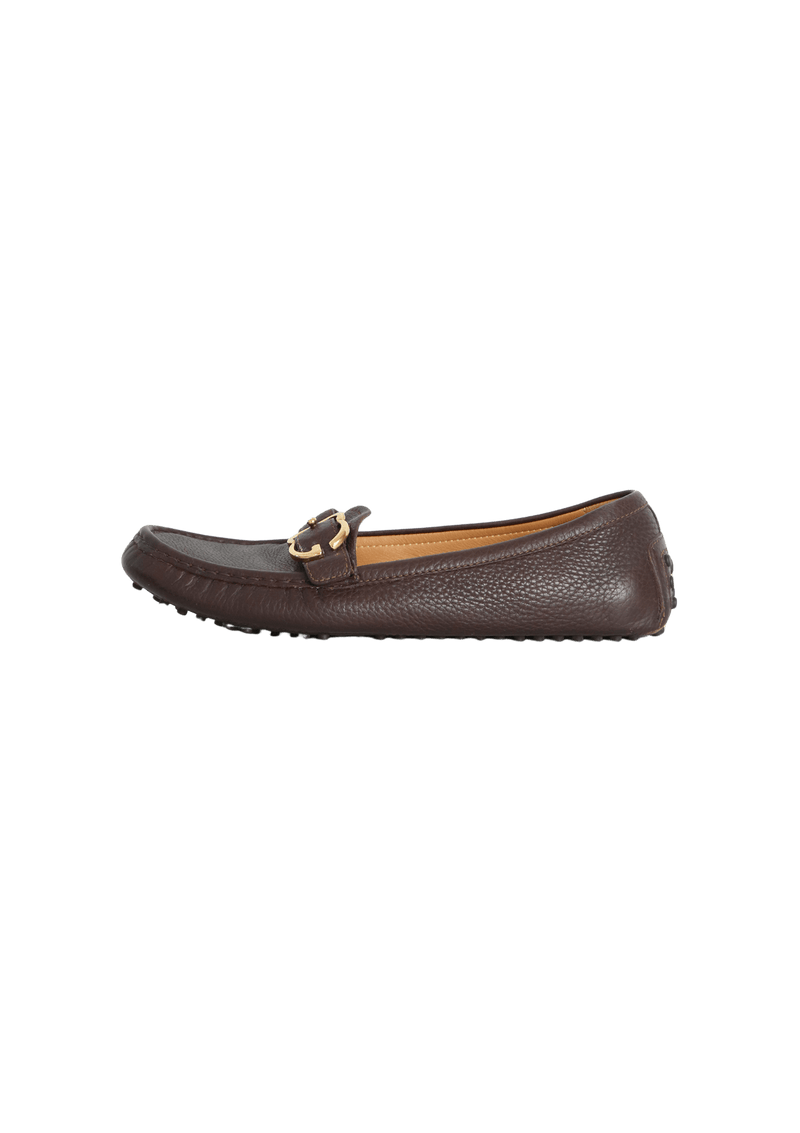 LEATHER LOAFERS