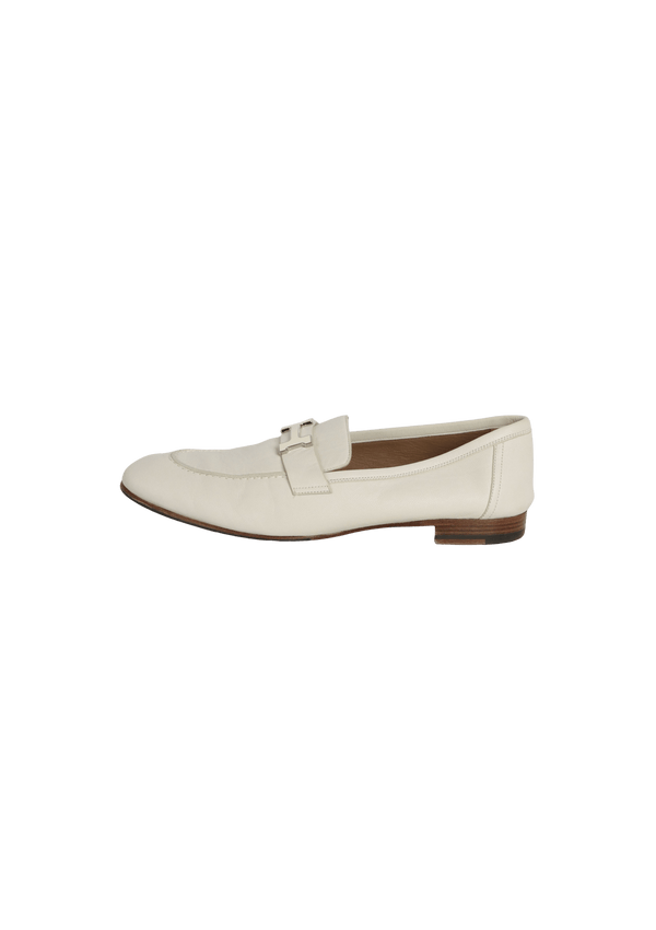 PARIS LEATHER LOAFERS 39