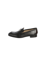 PARIS LEATHER LOAFERS 40.5