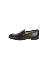 PARIS LEATHER LOAFERS 40.5