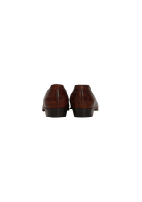 CROCODILE PENNY LOAFERS 36