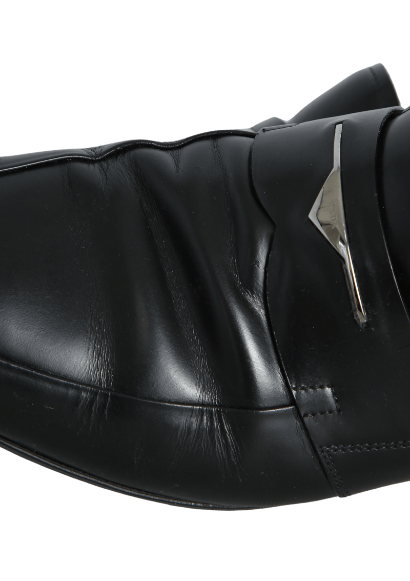 LEATHER LOAFERS 42