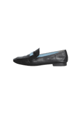 LEATHER LOAFERS 35.5