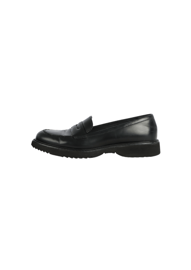 LEATHER LOAFERS 39
