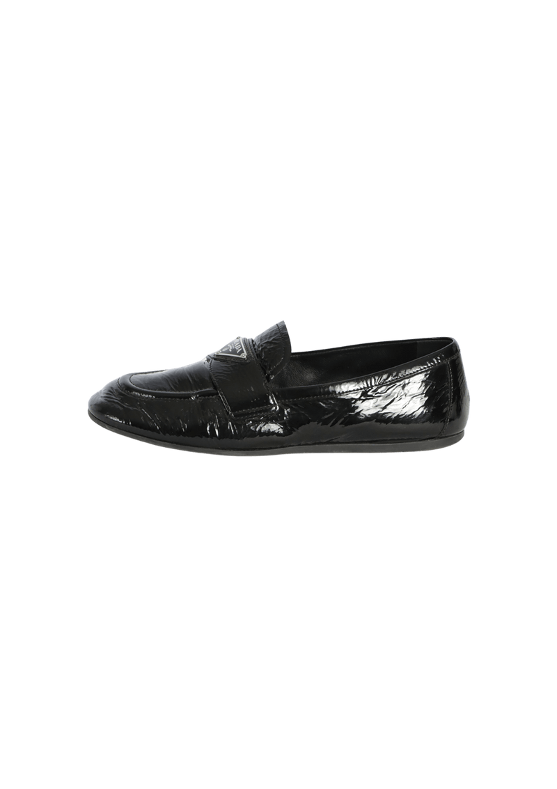 PATENT LEATHER LOAFERS 38