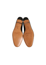 LEATHER LOAFERS 38