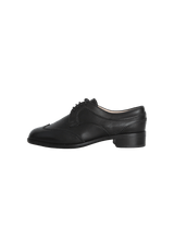 LEATHER OXFORD SHOES 35