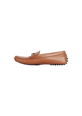 LEATHER DOUBLE T LOAFERS 34