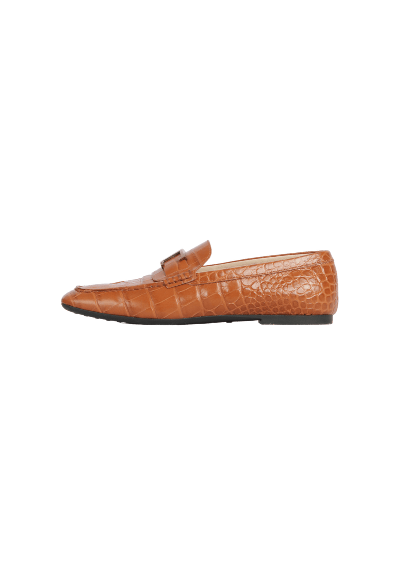 LEATHER LOAFERS 36.5