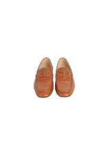 LEATHER LOAFERS 36.5