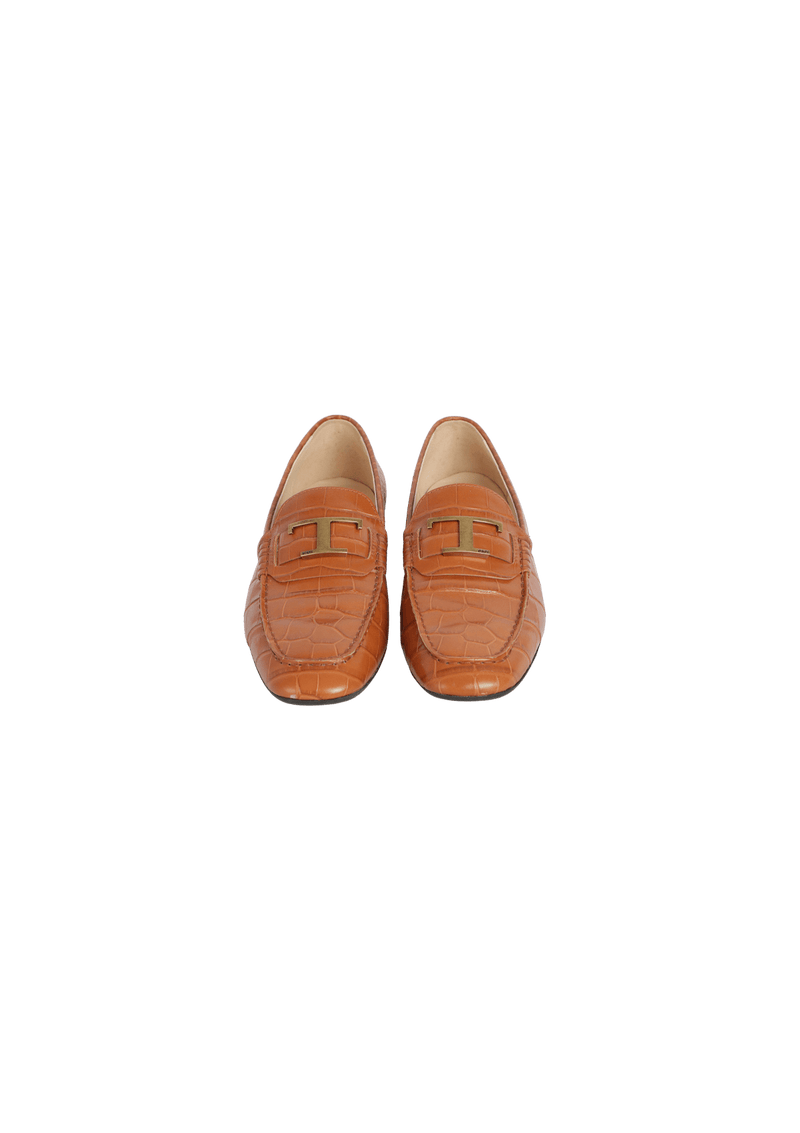 LEATHER LOAFERS 36.5