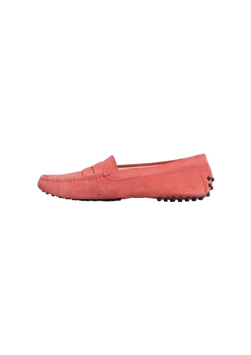 SUEDE LOAFERS 35