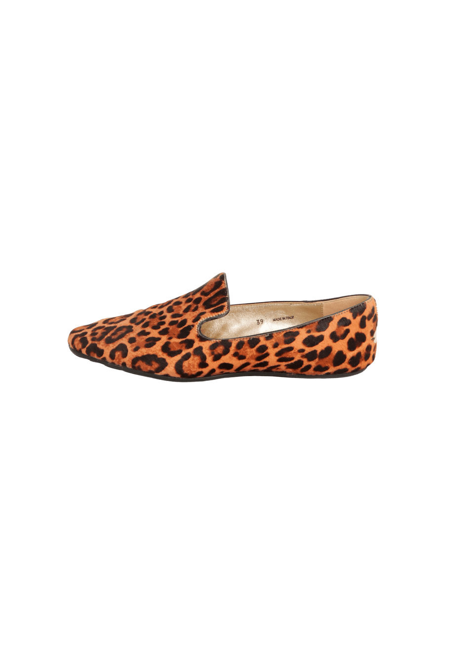 ANIMAL PRINT LOAFERS 37