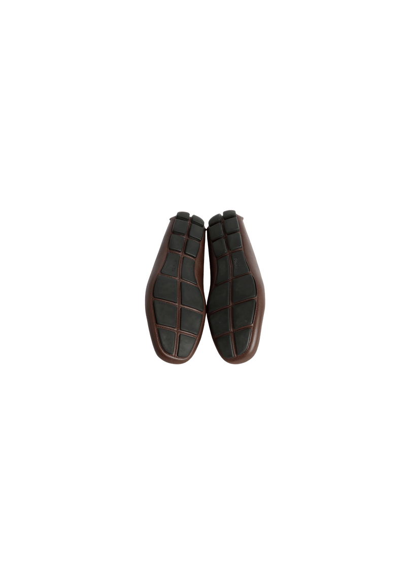 LEATHER LOAFERS 40