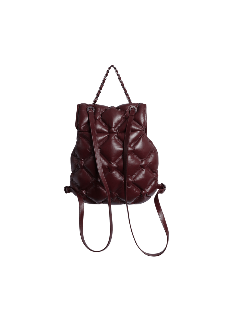 QUILTED CHESTERFIELD BACKPACK