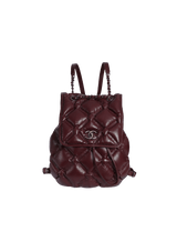 QUILTED CHESTERFIELD BACKPACK