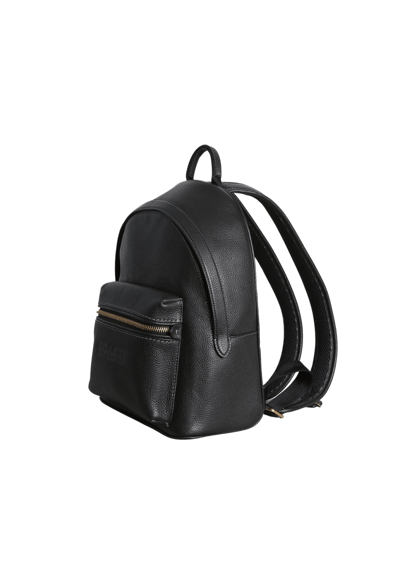 LEATHER LOGO CHARTER BACKPACK