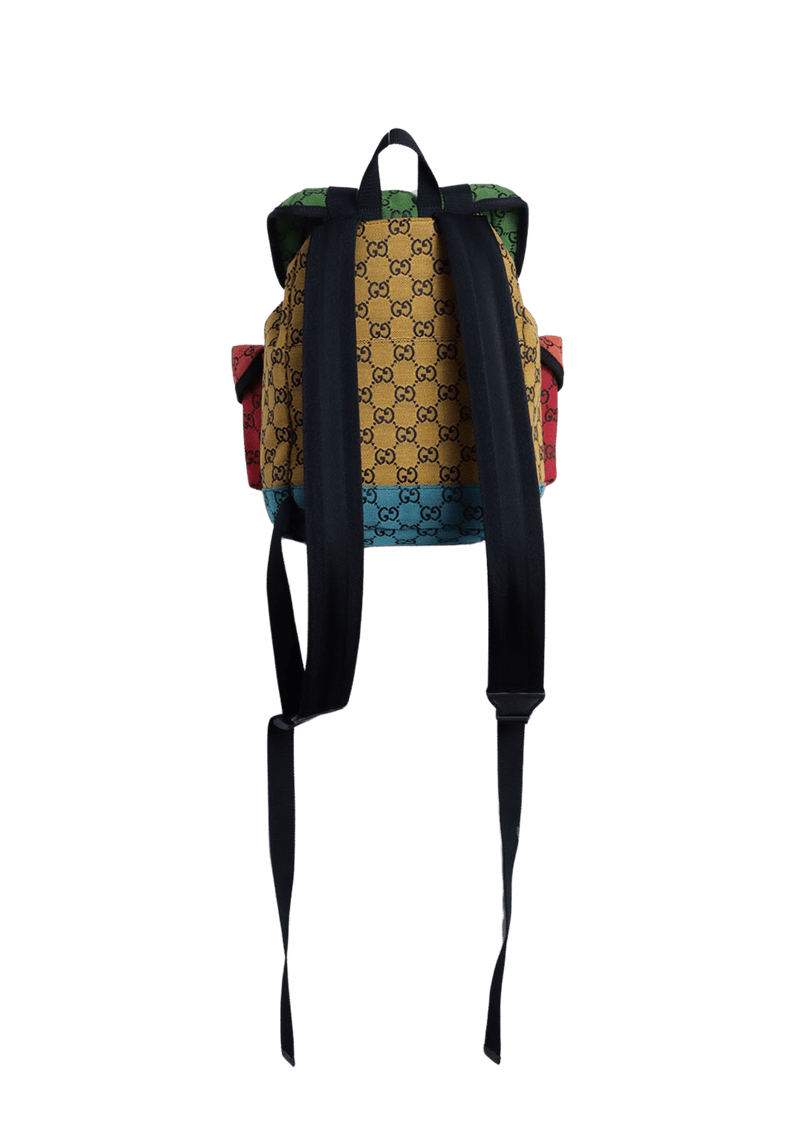 GG CANVAS MULTICOLOR BACKPACK