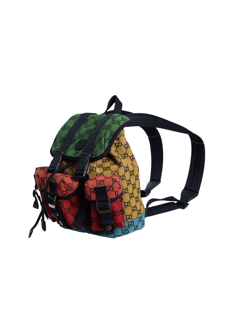 GG CANVAS MULTICOLOR BACKPACK