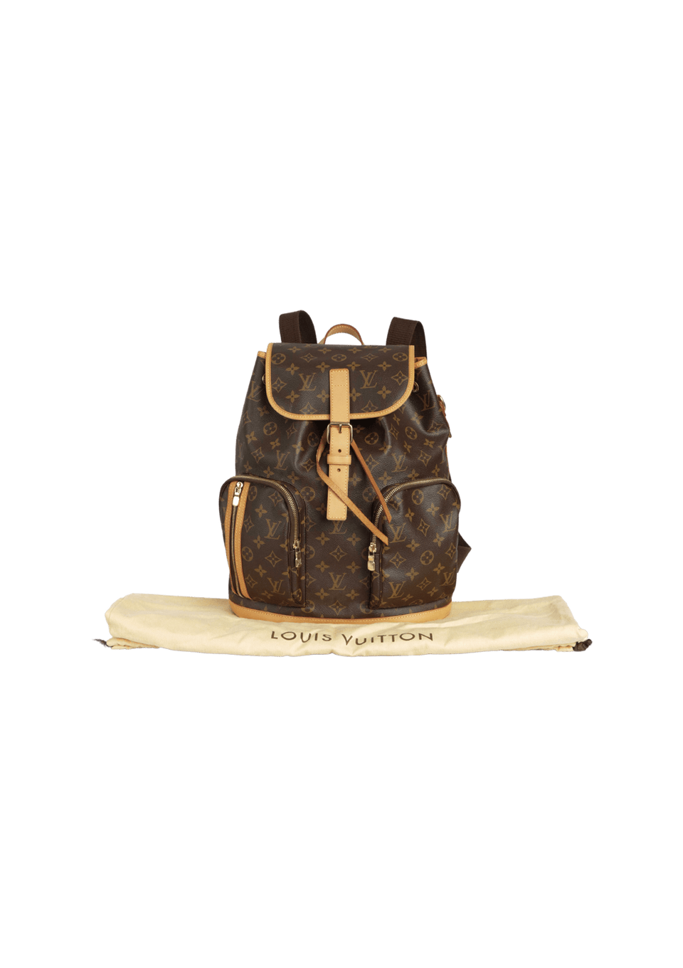 MOCHILA LOUIS VUITTON MONOGRAM BOSPHORE BACKPACK MARROM ORIGINAL