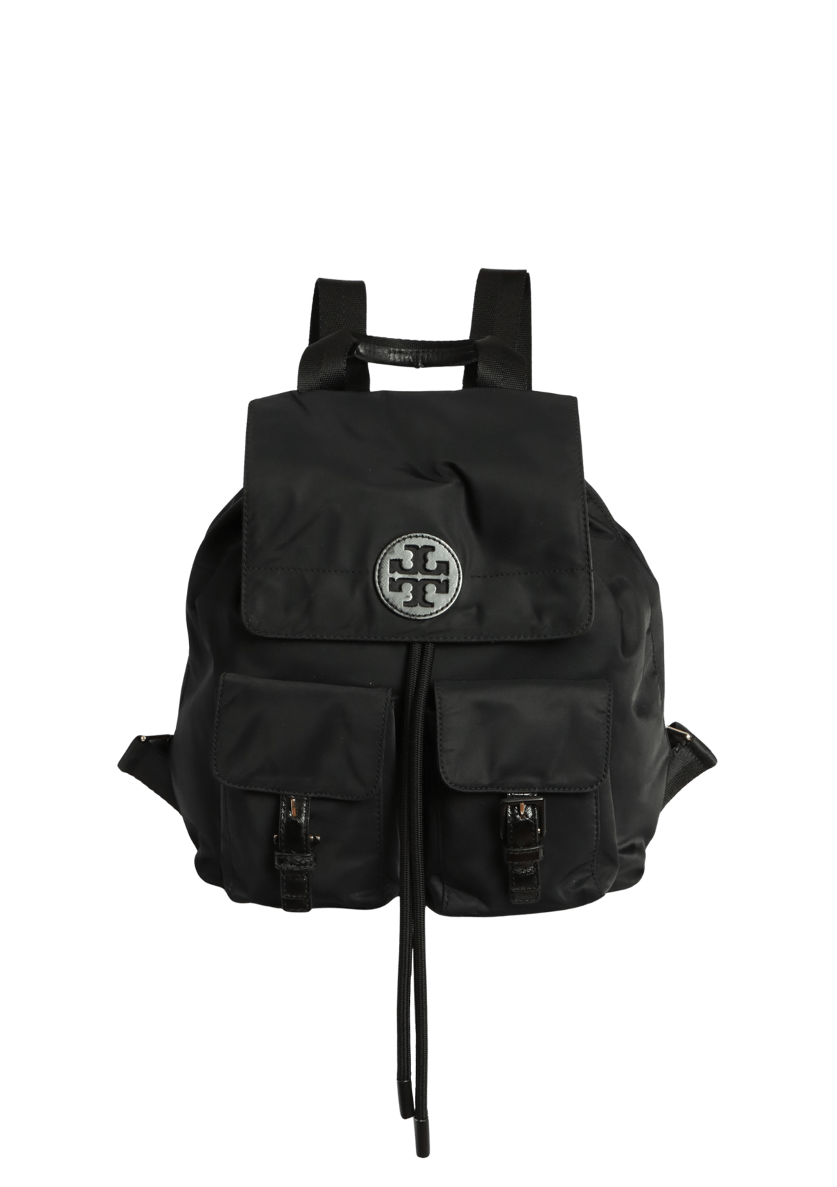 MOCHILA TORY BURCH NYLON BACKPACK PRETO ORIGINAL Gringa