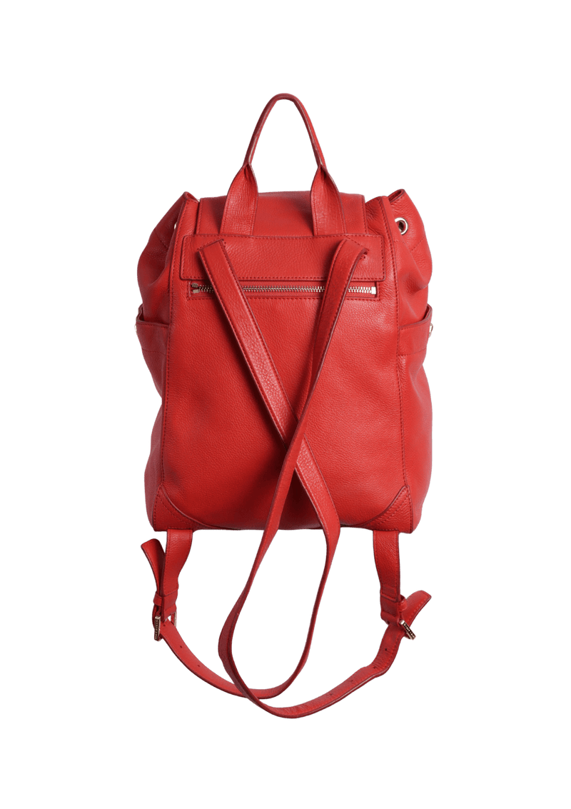 TASSEL LEATHER BACKPACK