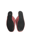 VELVET CRYSTAL EMBELLISHED MULES 39