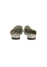 LEATHER MULES 34