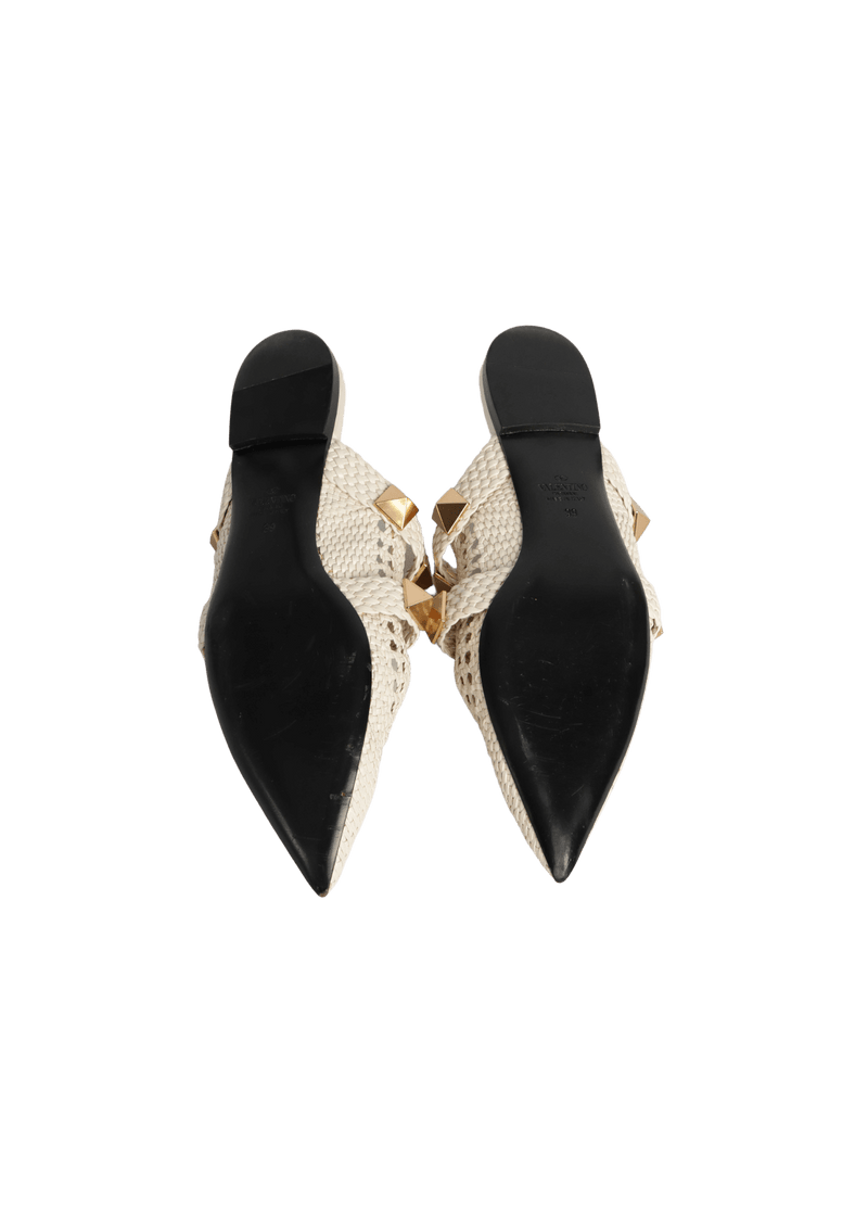 ROMAN STUD MULES  37