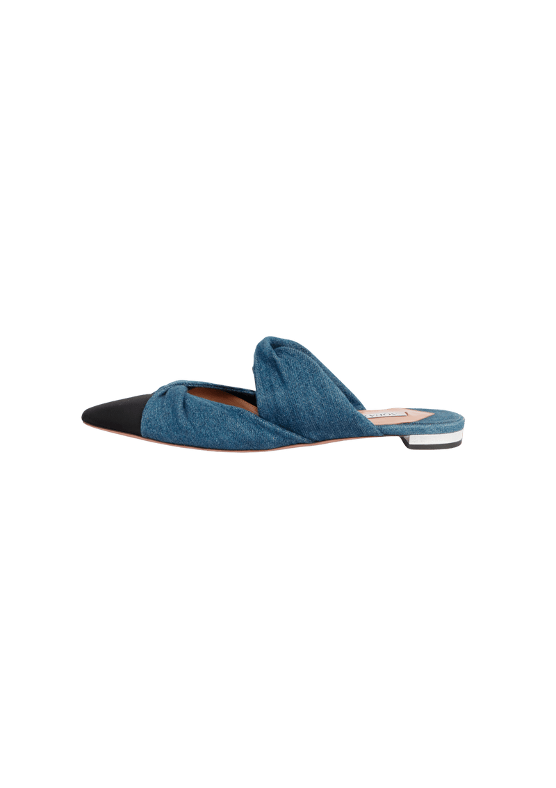 DENIM MULES 35.5