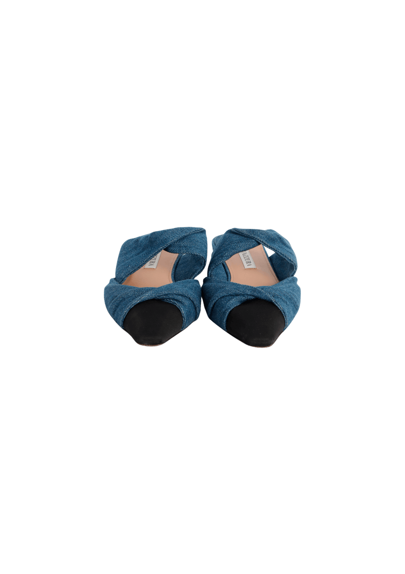 DENIM MULES 35.5