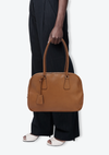 LEATHER BAULETTO BAG
