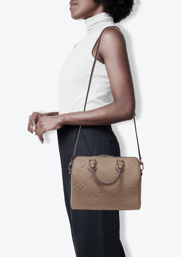 MONOGRAM GIANT SPEEDY 25 BANDOULIÈRE