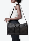 DAMIER GRAPHITE KEEPALL BANDOULIÈRE