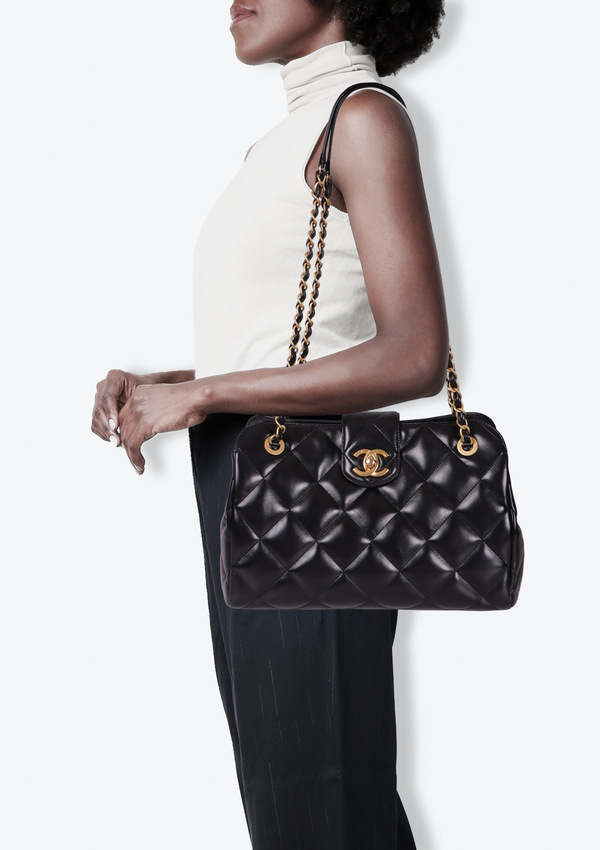 CC QUILTED TOTE
