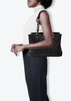 SHOPPING TOTE CAVIAR